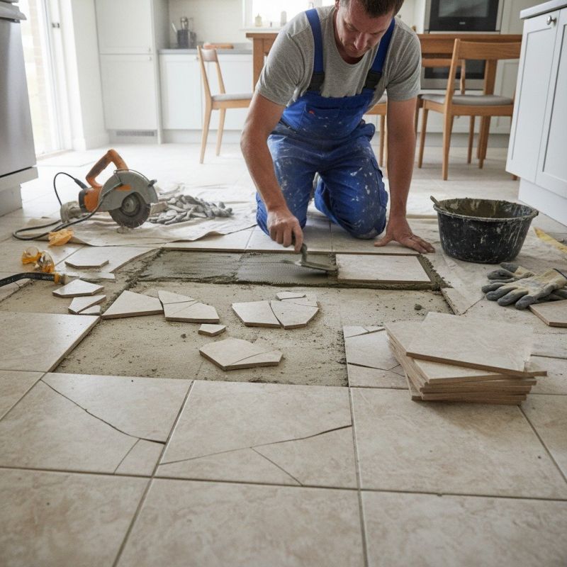 Kitchen Tile Repair